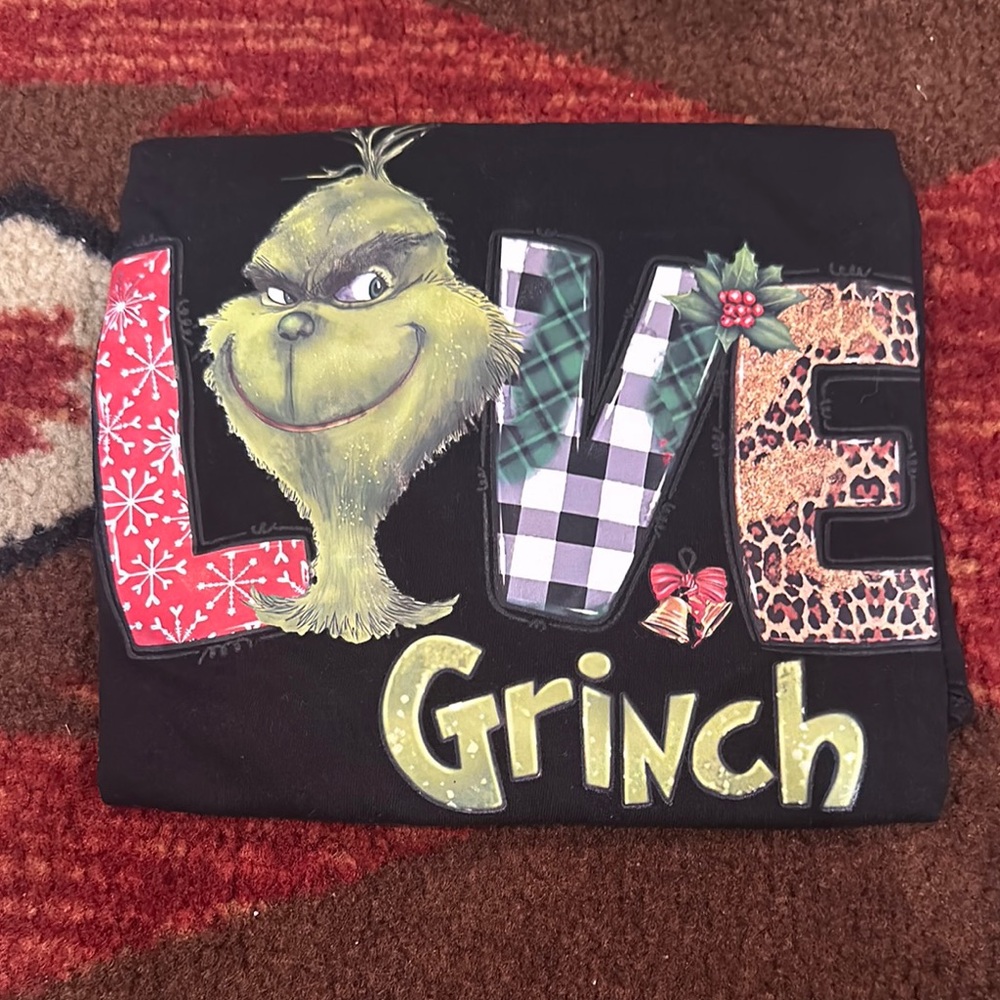 Grinch Kids Shirt - Black